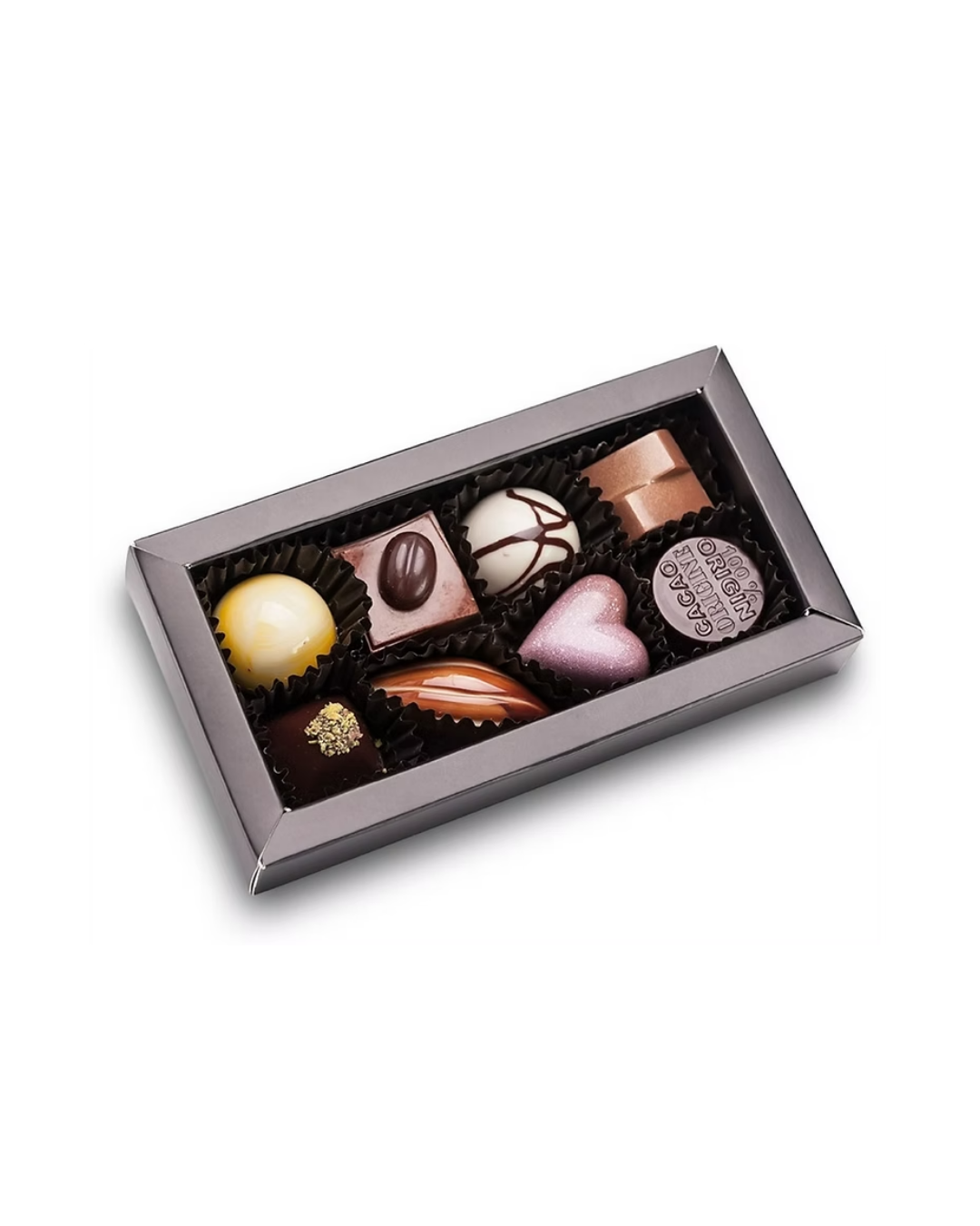Caja Bombón Caramel 8 Un.
