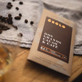 Tableta 64% Cacao Dos Granos Cacao y Café Óbolo 80 gr