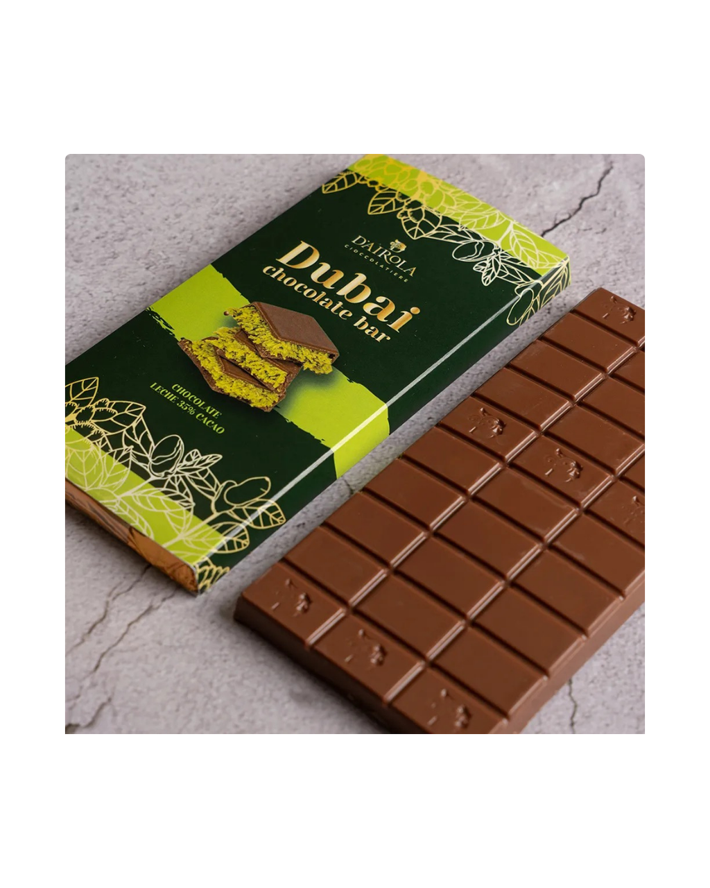 Barra Dubai Dairola 110 gr