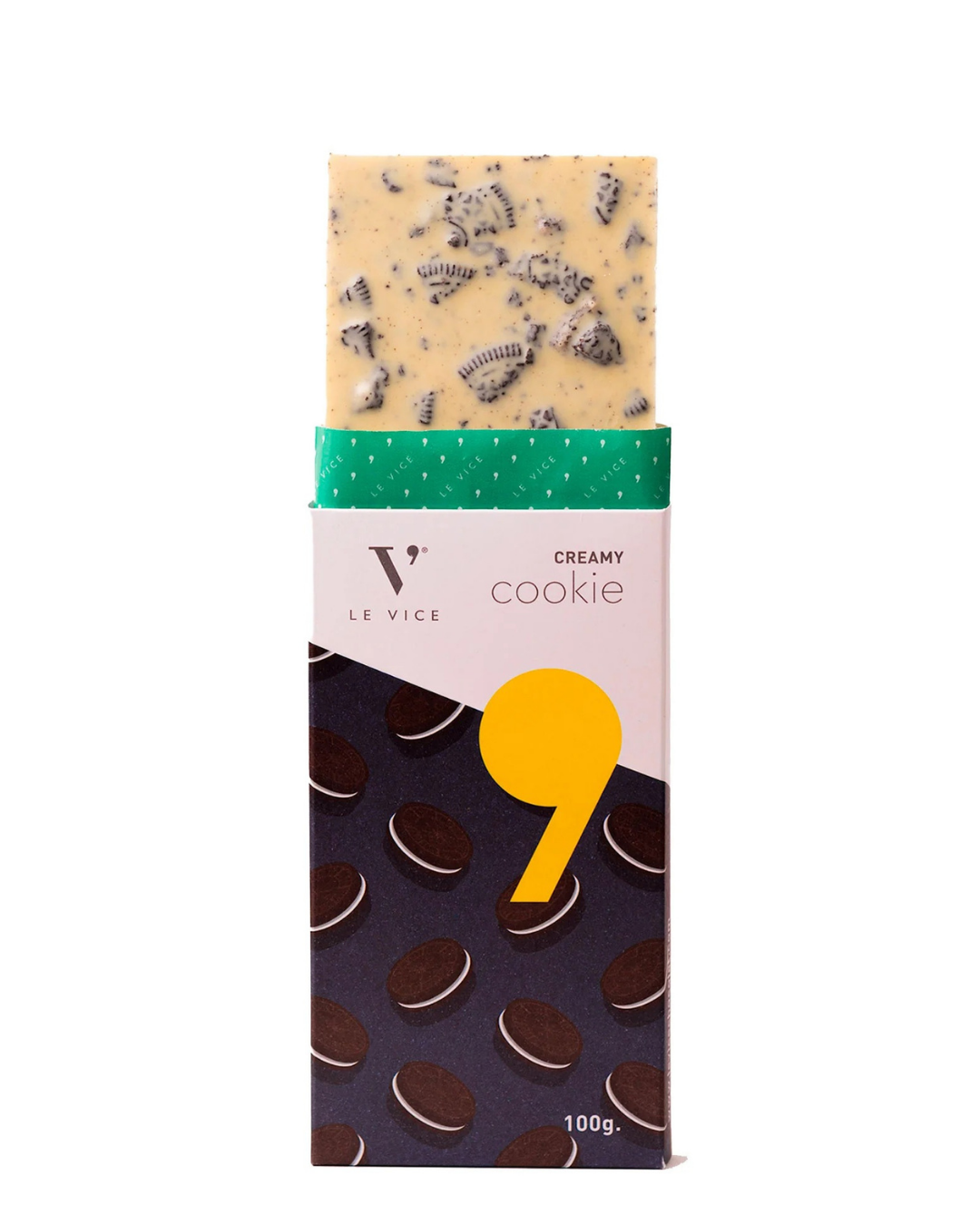 Tableta Blanca Creamy Cookie Le Vice 100 gr.