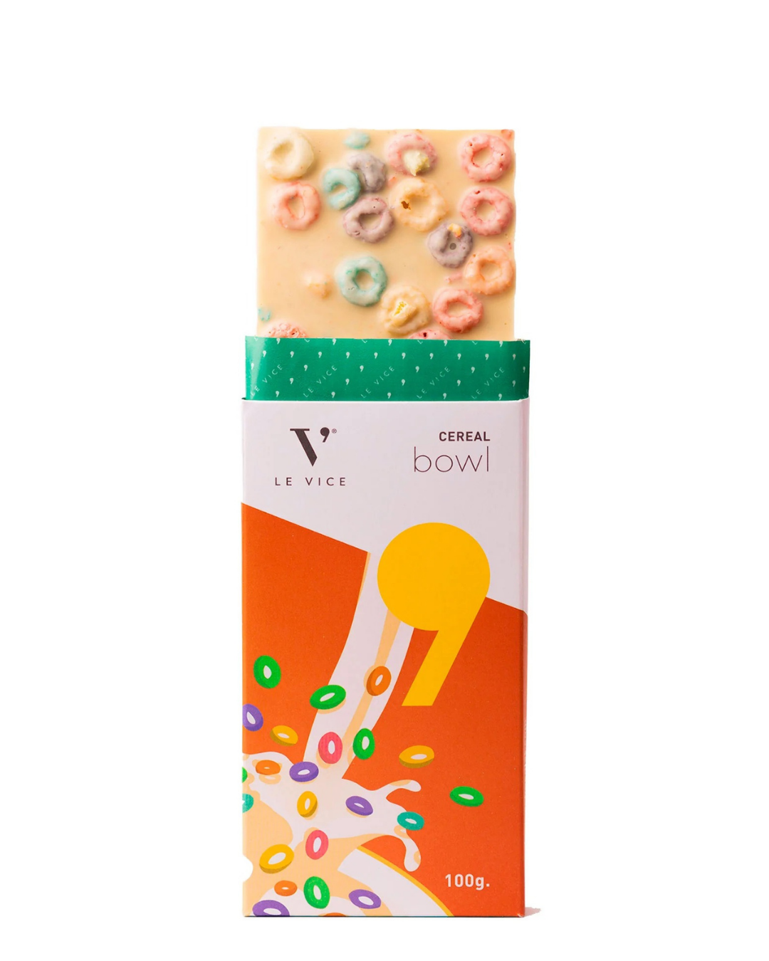Tableta Blanca Cereal Bowl Le Vice 100 gr.
